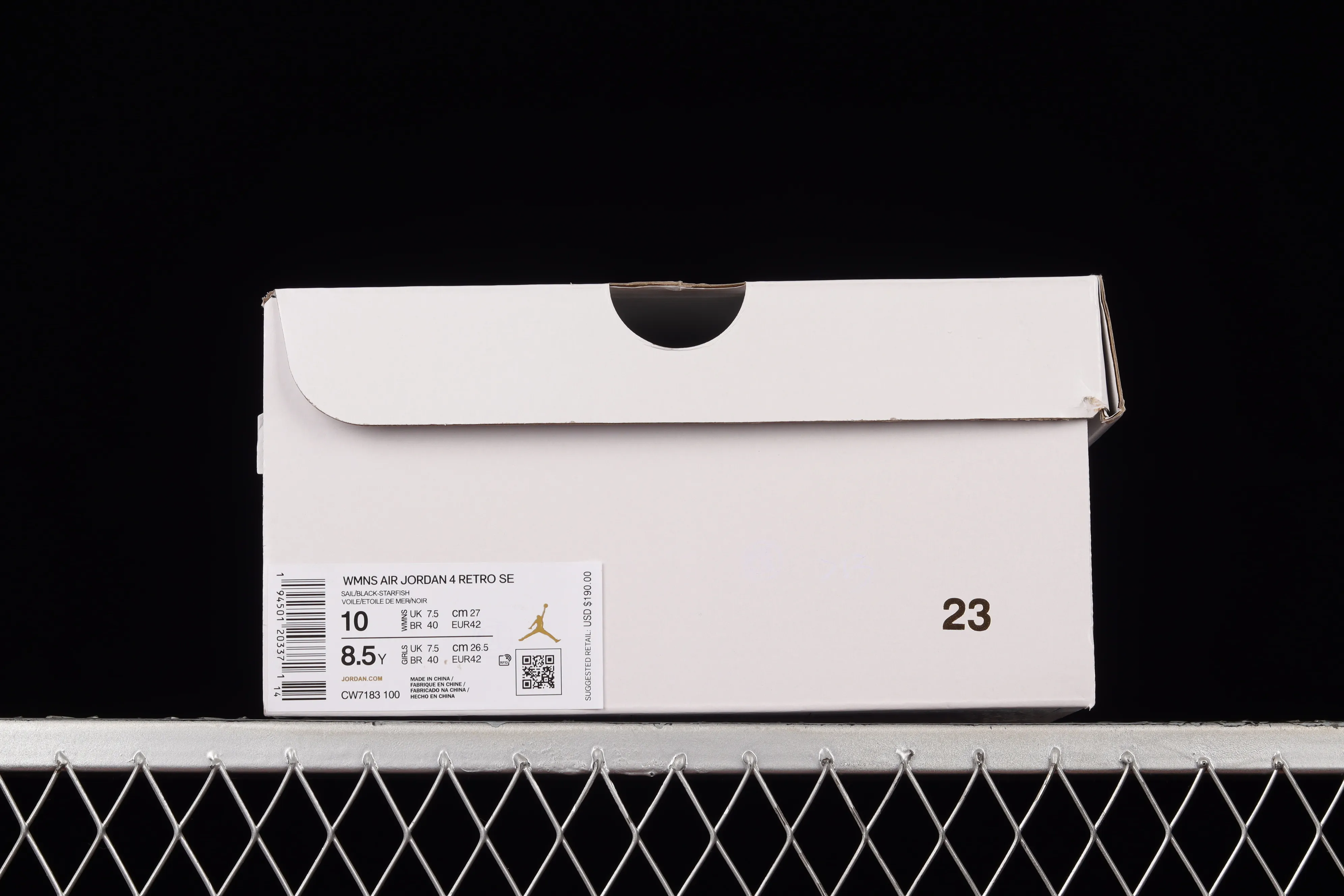 All categories Air Jordan Jordan series basketball shoes Air Jordan 4 Pure original Air Jordan 4 Retro SE AJ4 Joe 4 brass black orange starfish orange CW7183-100